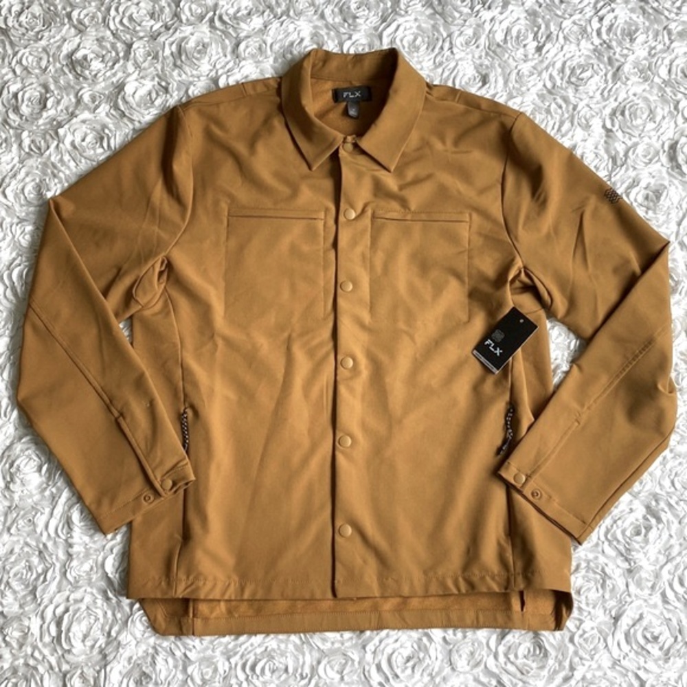 New FLX soft shell shirt jacket size medium